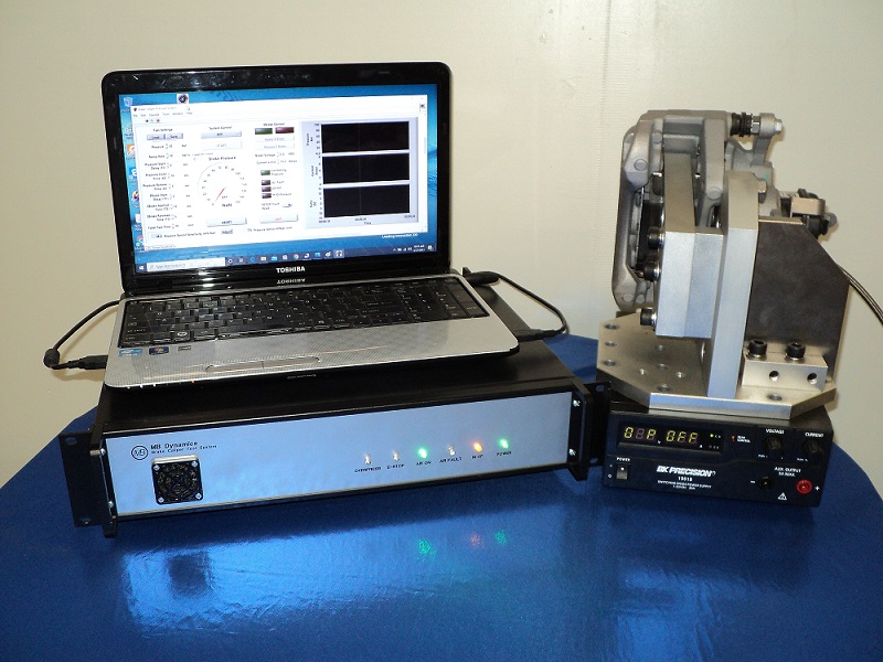 Automotive Test Bench Supports Brake Hydraulic Pressure